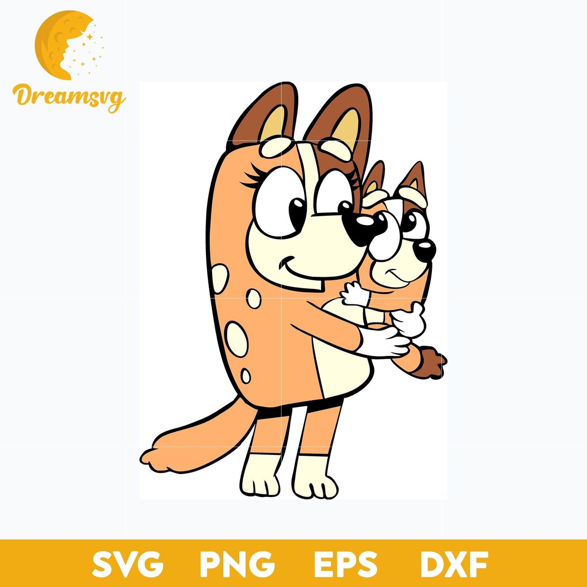 Bluey Clipart for Crafts & DIY Projects (SVG/PNG) Files Now Available